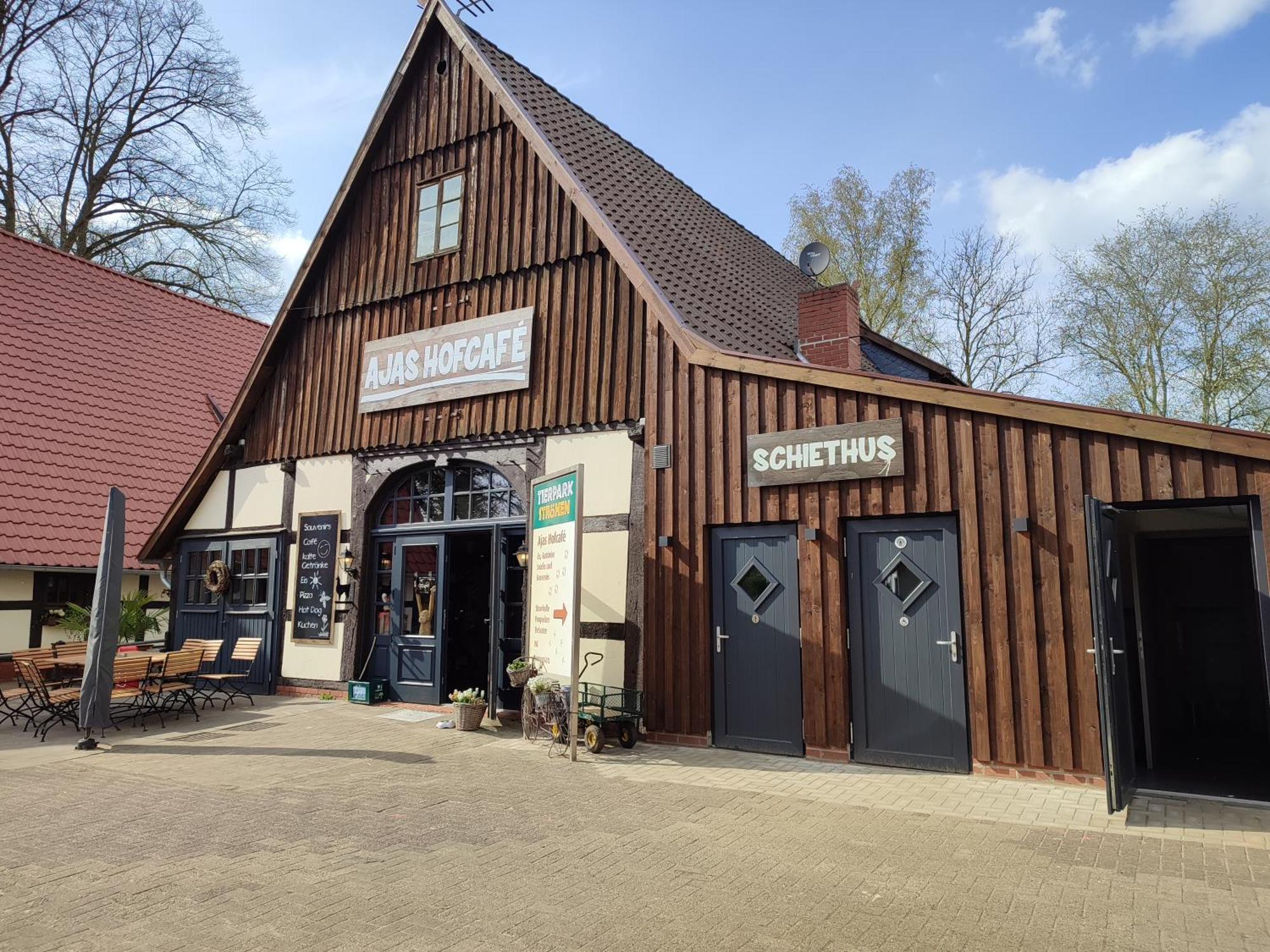 Tierpark Entdeckerhaeuser Wagenfeld Buitenkant foto